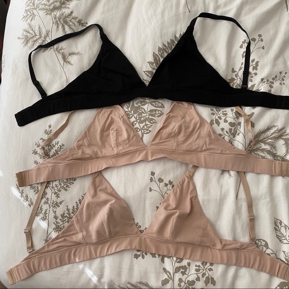 Organic Basics Triangle Bra (Set of 3)